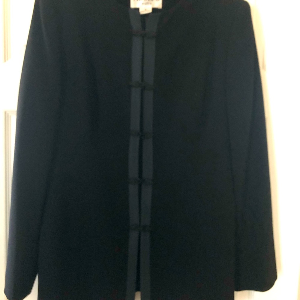 ADOLFO Black Ladies Suit